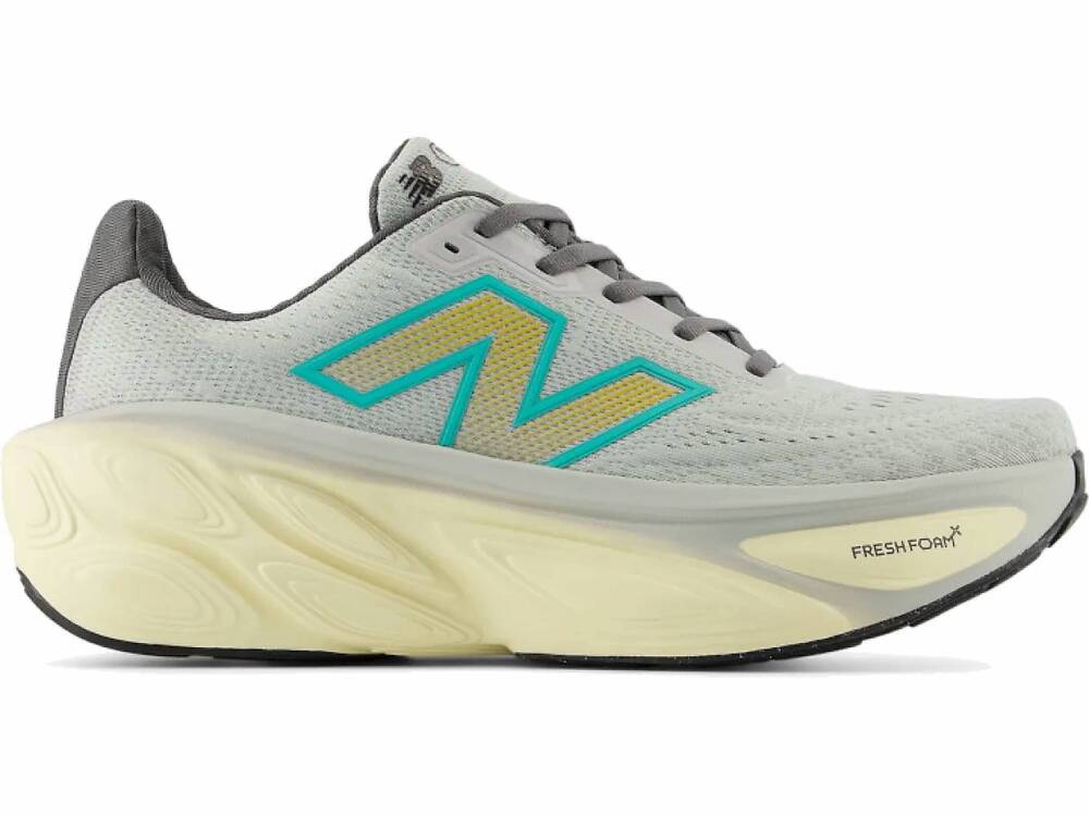 NEW NEW BALANCE men's fresh foam x more v5 shoe in grey/beige